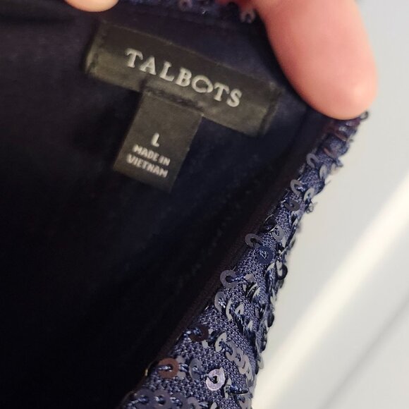 Talbots Sequined Blouse - Picture 2 of 3